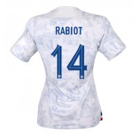 Zenski Nogometni Dres Francuska Adrien Rabiot #14 Gostujuci SP 2022 Kratak Rukav